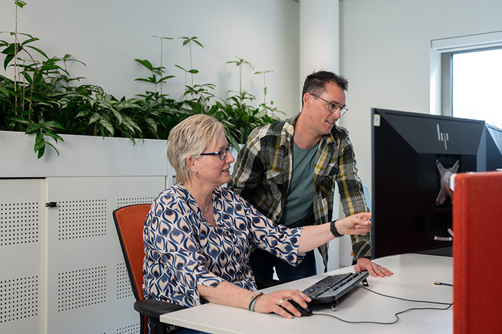 collega's in overleg