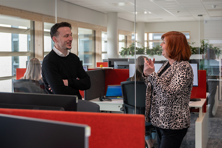 collega's in overleg