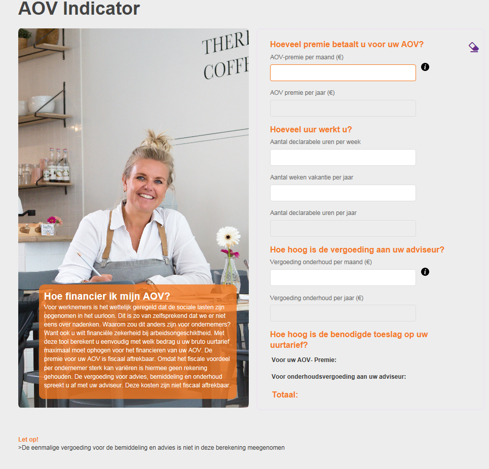 AOV indicator